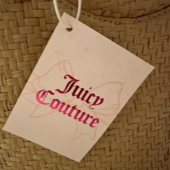 Juicy Couture Straw Tote Bag- NWT - Picture 7 of 8